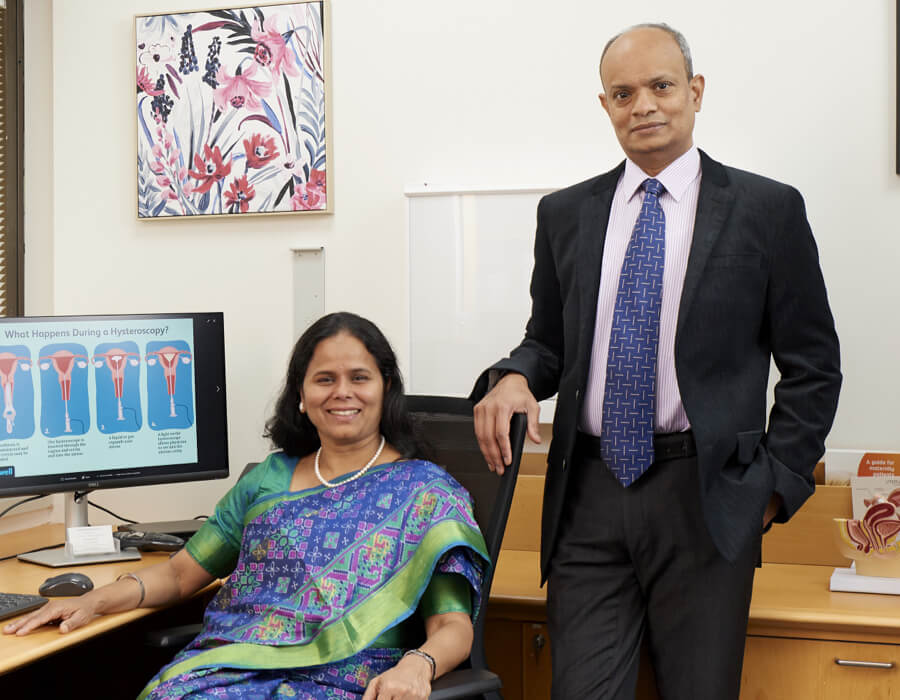 Dr Soundaram Coundjidapadam and Dr Padma Jatoth | Women's Health Perth | Perth Women's Health